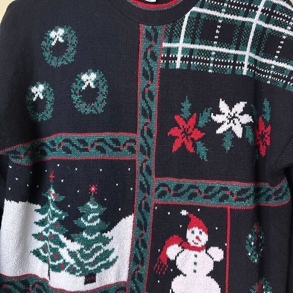 Vintage Adele Knitwear Christmas Sweater Size 2XL - Picture 2 of 8
